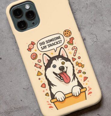 Did Someone Say Snacks iPhone Phone Case