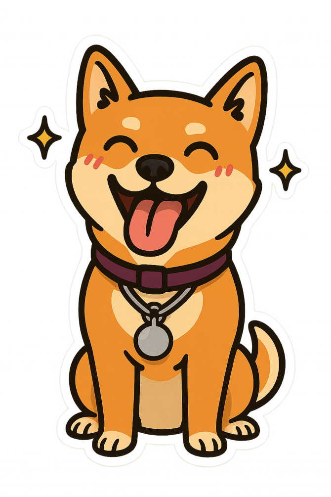 Happy Face with Tongue Out Sticker