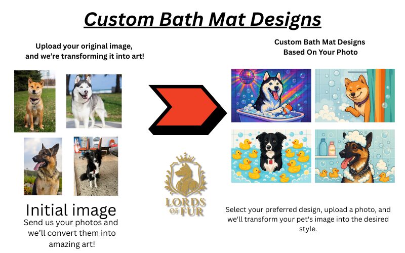 How We Make The Custom Bath Mat Designs