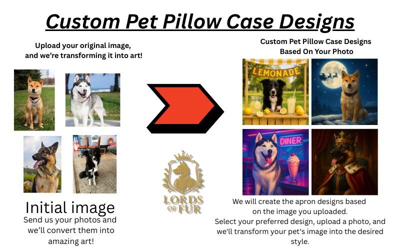 How We Make The Custom Pet Pillow Case Designs