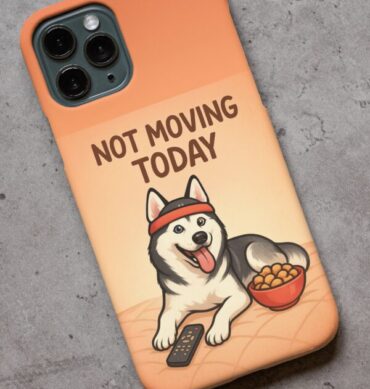 Lazy Couch Potato iPhone Phone Case