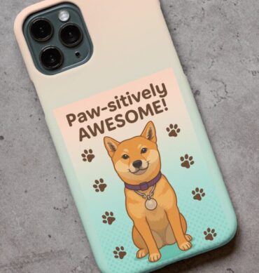 Paw-sitively Awesome iPhone Phone Case