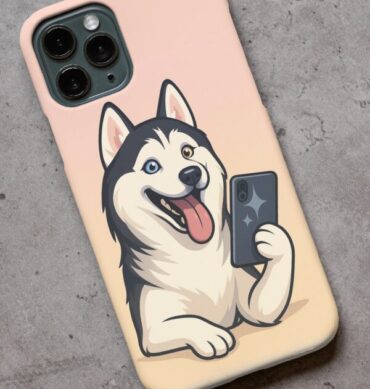 Pet Selfie Time iPhone Phone Case