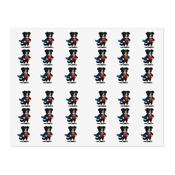 Superbark Custom Pet Vinyl Sticker Sheet – Die-Cut Hero Pose - Image 2