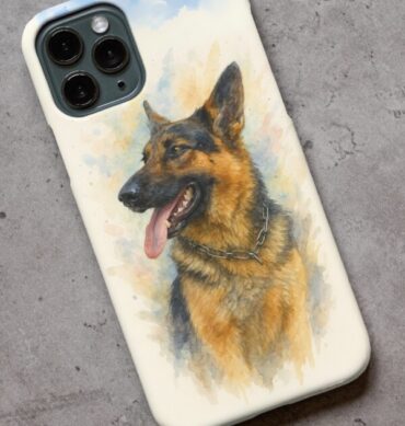 Watercolor Portrait iPhone Phone Case