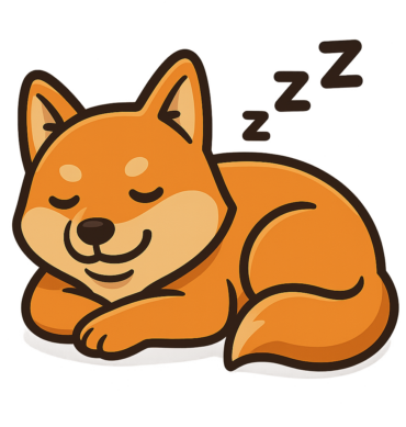 Zzz Sleeping Pose Pet Sticker Sheet – Custom Vinyl Die-Cut