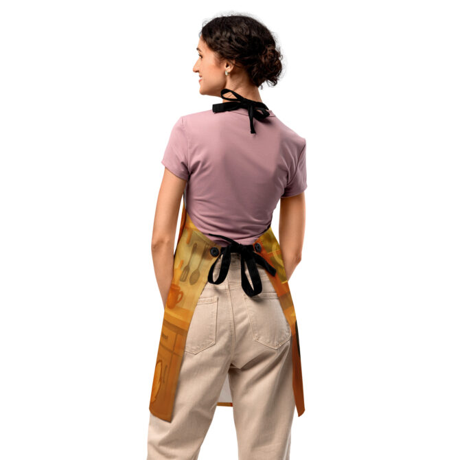 Breakfast Buddy – Custom Pet All-Over Print Apron - Image 2