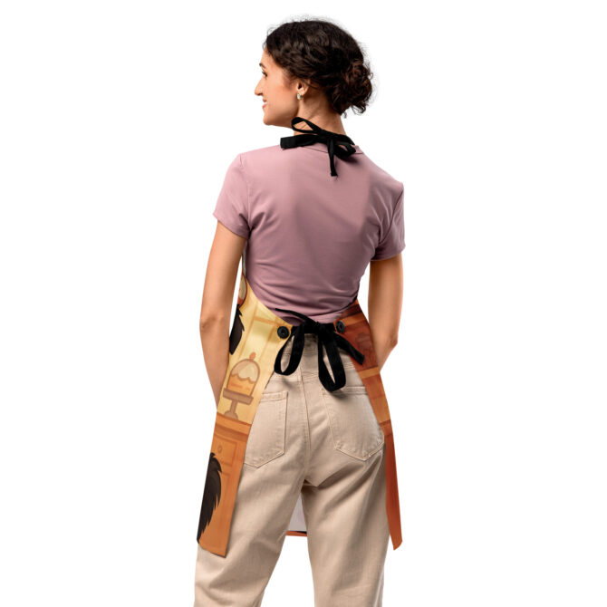 Kiss the Cook – Custom Pet Apron for Kitchen & BBQ Lovers - Image 2