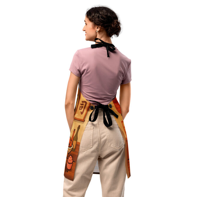 Sushi Sensei – Custom Pet All-Over Print Apron - Image 2