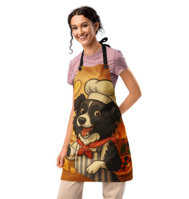 Pizza Pawty Custom Pet Apron – Personalized Cooking & BBQ Gift