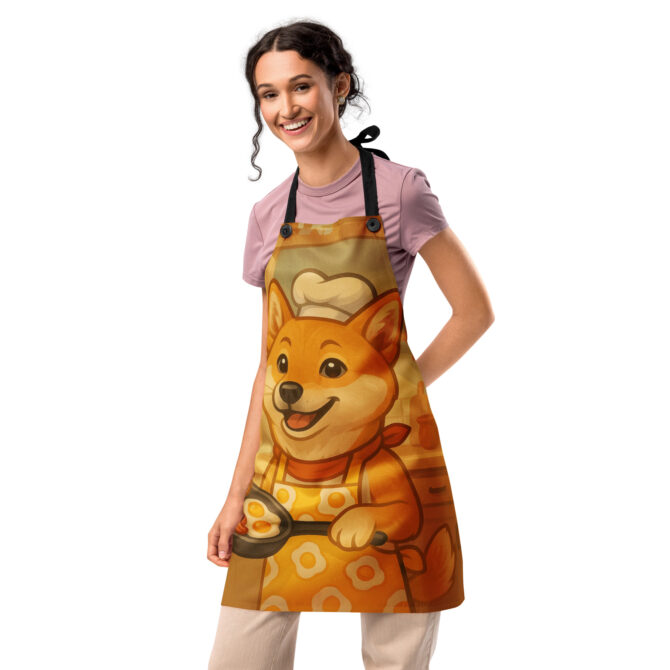 Breakfast Buddy – Custom Pet All-Over Print Apron