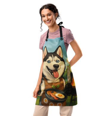 Master of the Grill – Custom Pet BBQ Apron for Animal Lovers