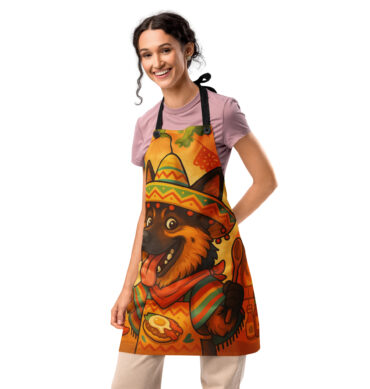Taco Tuesday Tail-Wagger – Custom Pet Apron for Cooking & BBQ