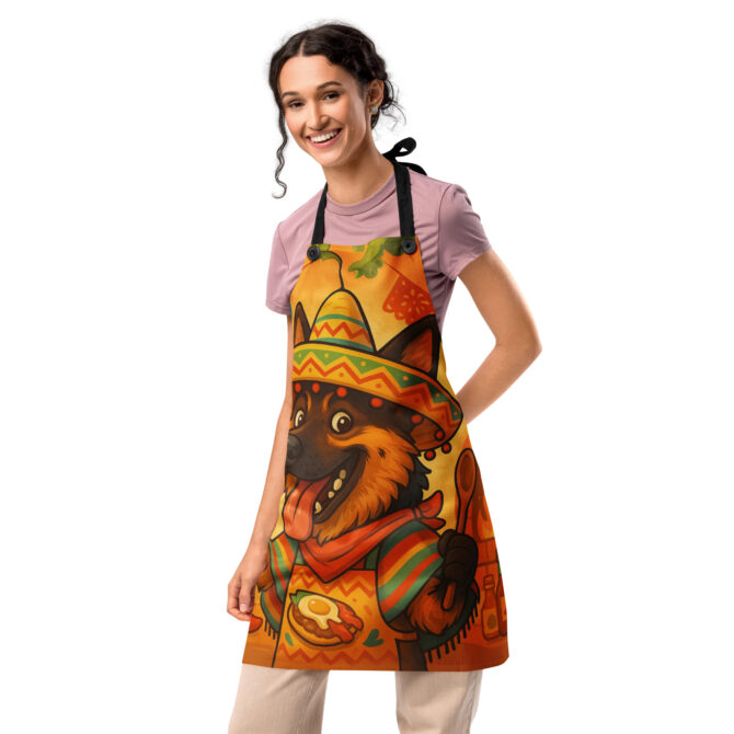 Taco Tuesday Tail-Wagger – Custom Pet Apron for Cooking & BBQ