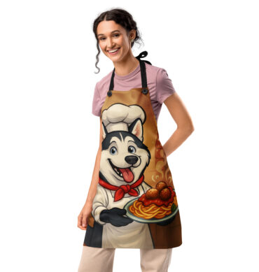 Pasta Paws Custom Pet Apron – Personalized Cooking & BBQ Gift