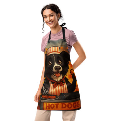 Hot Dog Hero – Custom Pet BBQ & Kitchen Apron