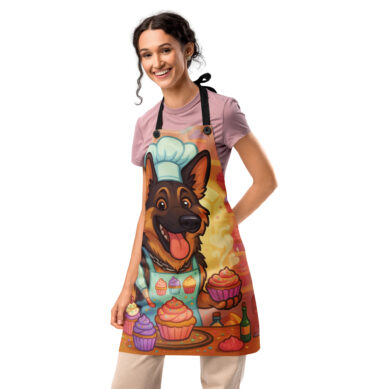 Cupcake Cutie – Custom Pet Apron for Cooking & BBQ Fans