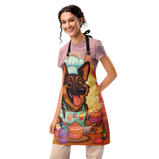Cupcake Cutie – Custom Pet Apron for Cooking & BBQ Fans