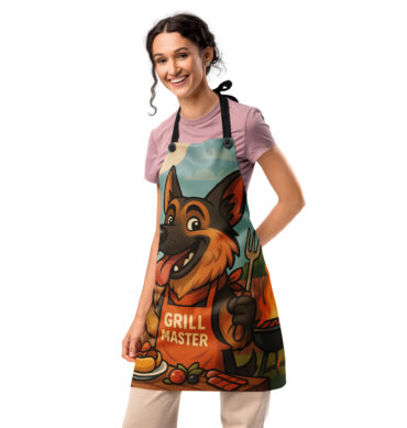Beer & BBQ Buddy – Custom Pet Apron for Grill & Kitchen Fun