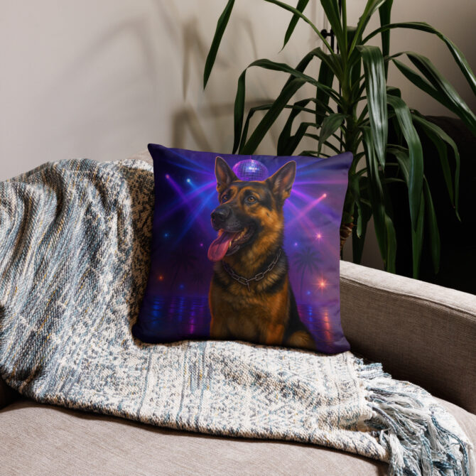Disco Fever Custom Pet Pillow Case – Unique Retro Home Décor - Image 2