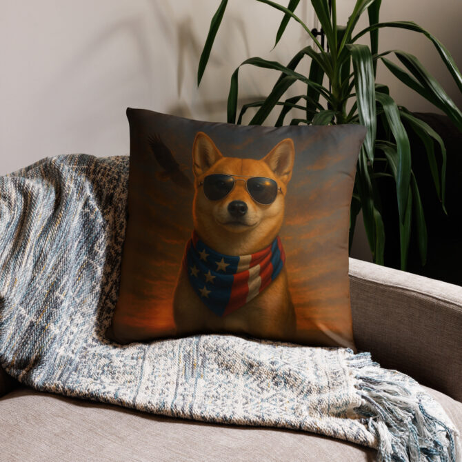 All-American Hero Custom Pet Pillow Case – Patriotic Home Décor - Image 4