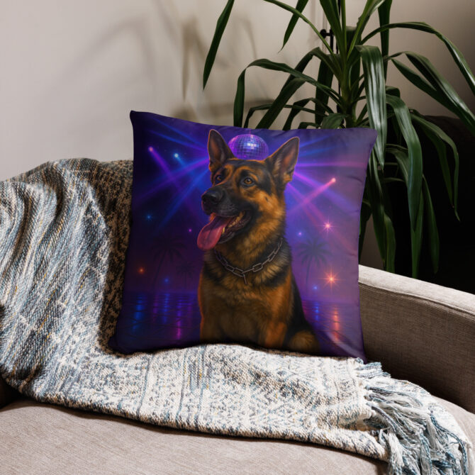Disco Fever Custom Pet Pillow Case – Unique Retro Home Décor - Image 4