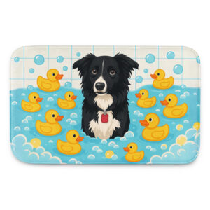Rubber Duck Army – Custom Pet Bath Mat with Your Pet’s Portrait