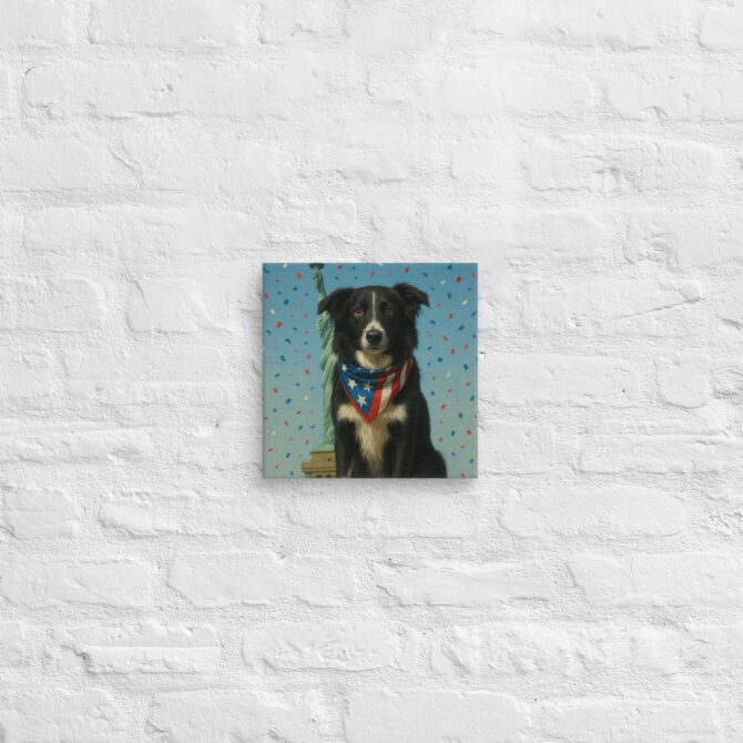 Liberty & Loyalty – Custom Pet Canvas Wall Art for Home Décor - Image 2