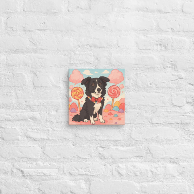 Candyland Adventure Custom Pet Canvas Wall Art – Unique Home Décor Gift - Image 2