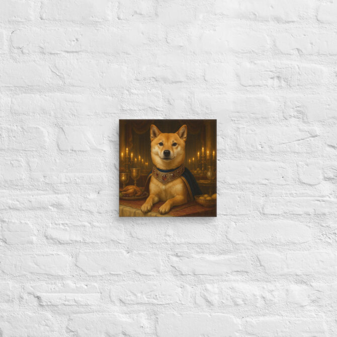 Medieval Royal Feast – Custom Pet Canvas Wall Art - Image 2