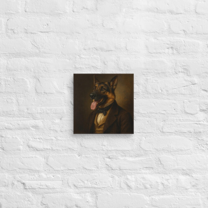 Victorian Noble Portrait – Custom Pet Canvas Wall Art - Image 2