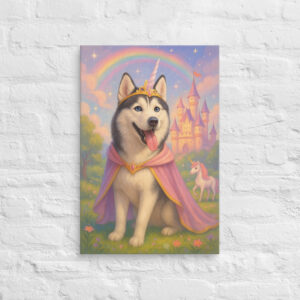 Fairy Tale Adventure – Custom Pet Canvas Wall Art with Your Pet’s Portrait