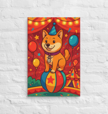 Circus Star Pet – Custom Home Décor Canvas Wall Art