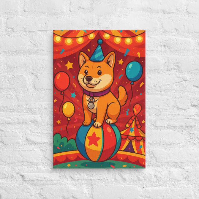 Circus Star Pet – Custom Home Décor Canvas Wall Art