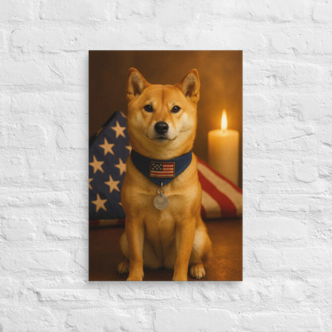 Veteran Tribute – Custom Pet Canvas Wall Art