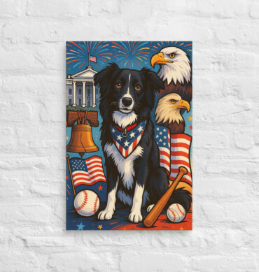 American Dream Collage – Custom Pet Canvas Wall Art