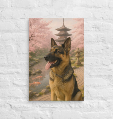 Zen Garden Peace – Custom Pet Canvas Wall Art for Unique Home Décor