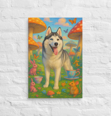 Pet in Wonderland – Custom Pet Canvas Wall Art