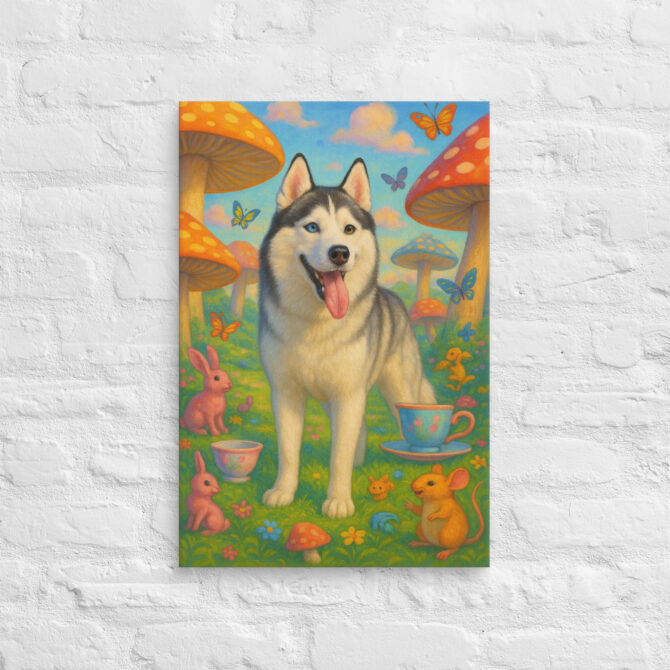 Pet in Wonderland – Custom Pet Canvas Wall Art