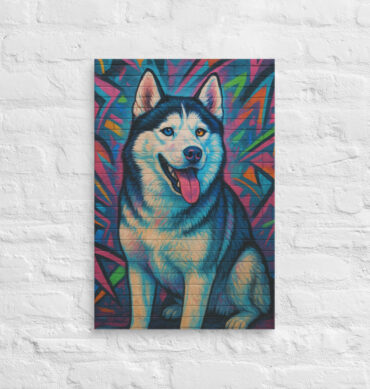 Artistic Graffiti Wall – Custom Pet Canvas Wall Art
