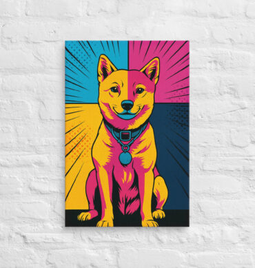 Pop Art Explosion – Custom Pet Canvas Wall Art