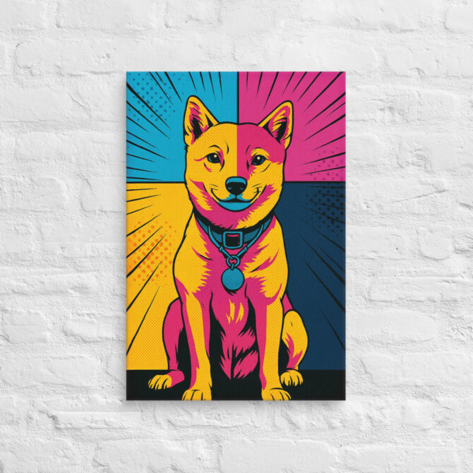 Pop Art Explosion – Custom Pet Canvas Wall Art