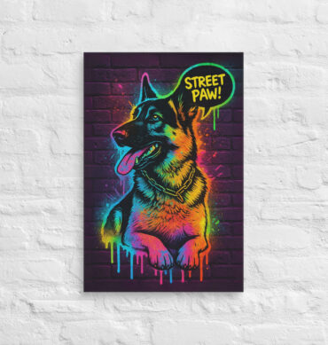Graffiti Tag Style – Custom Pet Canvas Wall Art