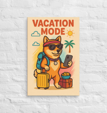 Pet Travel Explorer – Custom Pet Canvas Wall Art
