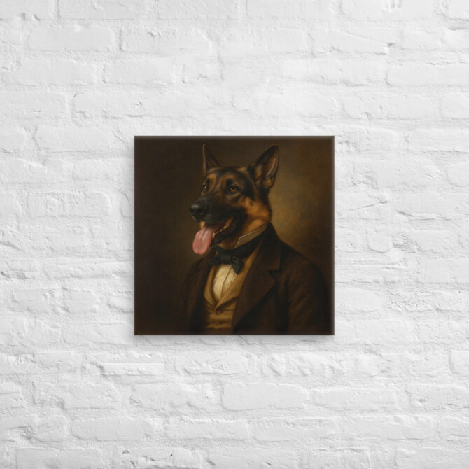 Victorian Noble Portrait – Custom Pet Canvas Wall Art - Image 3