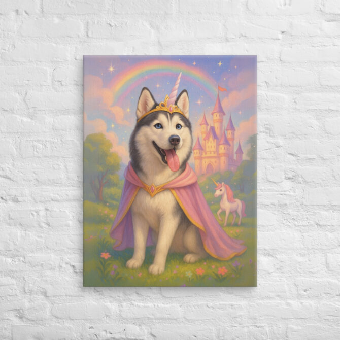 Fairy Tale Adventure – Custom Pet Canvas Wall Art with Your Pet’s Portrait - Image 2