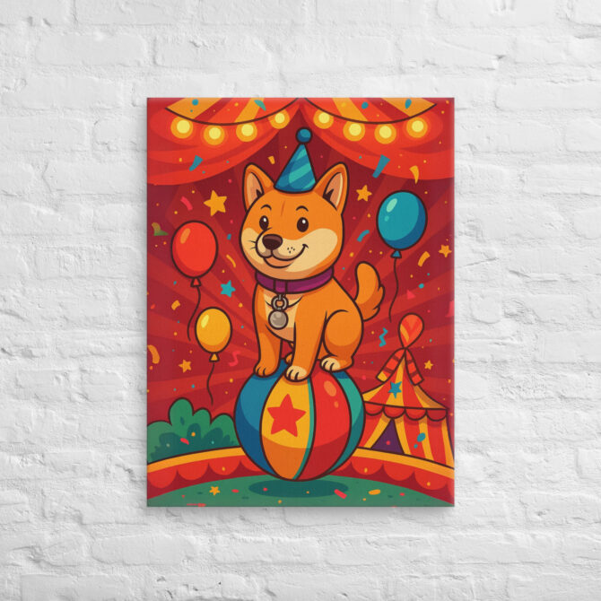 Circus Star Pet – Custom Home Décor Canvas Wall Art - Image 2