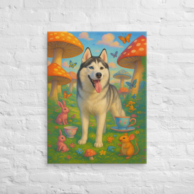 Pet in Wonderland – Custom Pet Canvas Wall Art - Image 2
