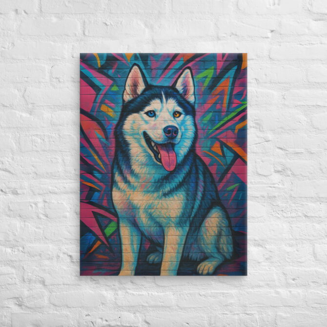 Artistic Graffiti Wall – Custom Pet Canvas Wall Art - Image 2