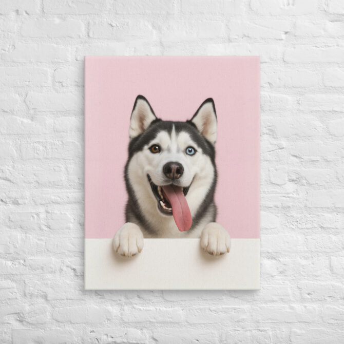 Peek-A-Boo Pet – Custom Pet Canvas Wall Art for Home Décor - Image 2